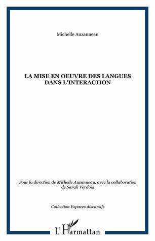 Mise en oeuvre des langues dans l&#39;inter - MICHELLE AUZANNEAU
