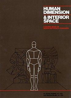 Human dimension & interior space - JULIUS PANERO - MARTIN ZELNIK