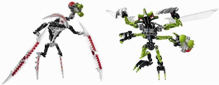 LEGO - (VI) - Bionicle Mistika 2AS (8694,8695) - GAMES-TOYS - Renaud-Bray