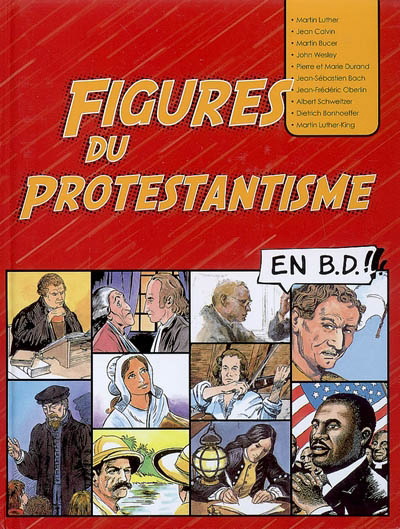 Figures du protestantisme en BD - COLLECTIF