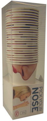 Verre de carton Pick your nose (24) - XII