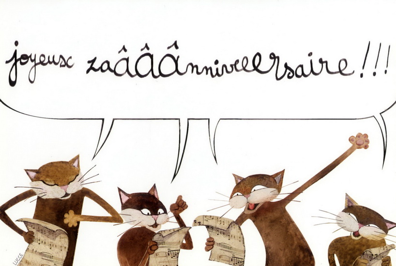 Joyeux Anniversaire Choeur De Chats Gifts Renaud Bray Joyeux Anniversaire Choeur De Chats Gifts Renaud Bray