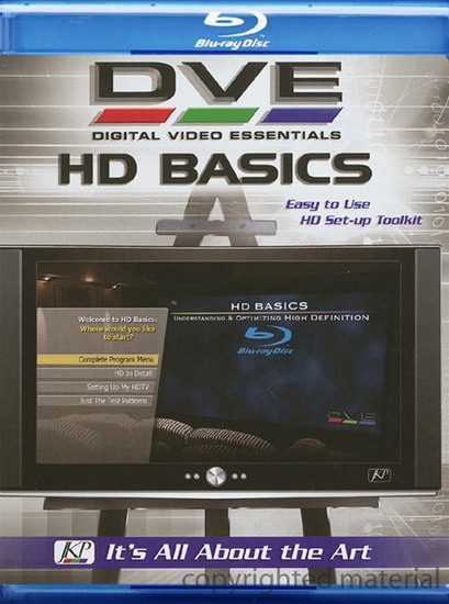 DVE: Calibreur son et image pour Blu-ray - ACCESSOIRES