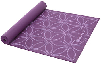Tapis de yoga mauve & fleur lilas - ACCESSOIRES