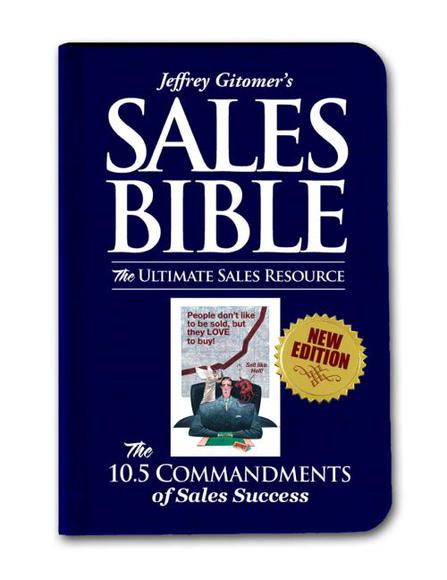 Jeffrey Gitomer&#39;s sales bible - JEFFREY GITOMER