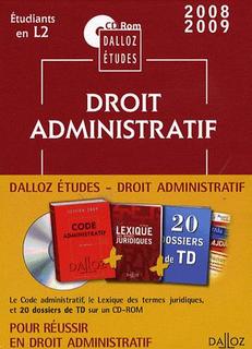 CD Rom Dalloz Etudes Administratif 2009 - COLLECTIF