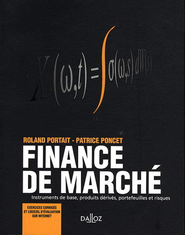 Finances de marché - PATRICE PONCET - ROLAND PORTAIT