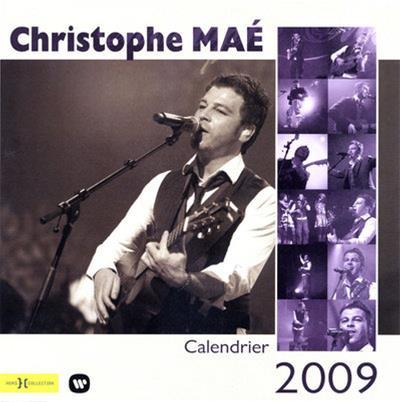 Calendrier Christophe Maé 2009 - CHRISTOPHE MAE