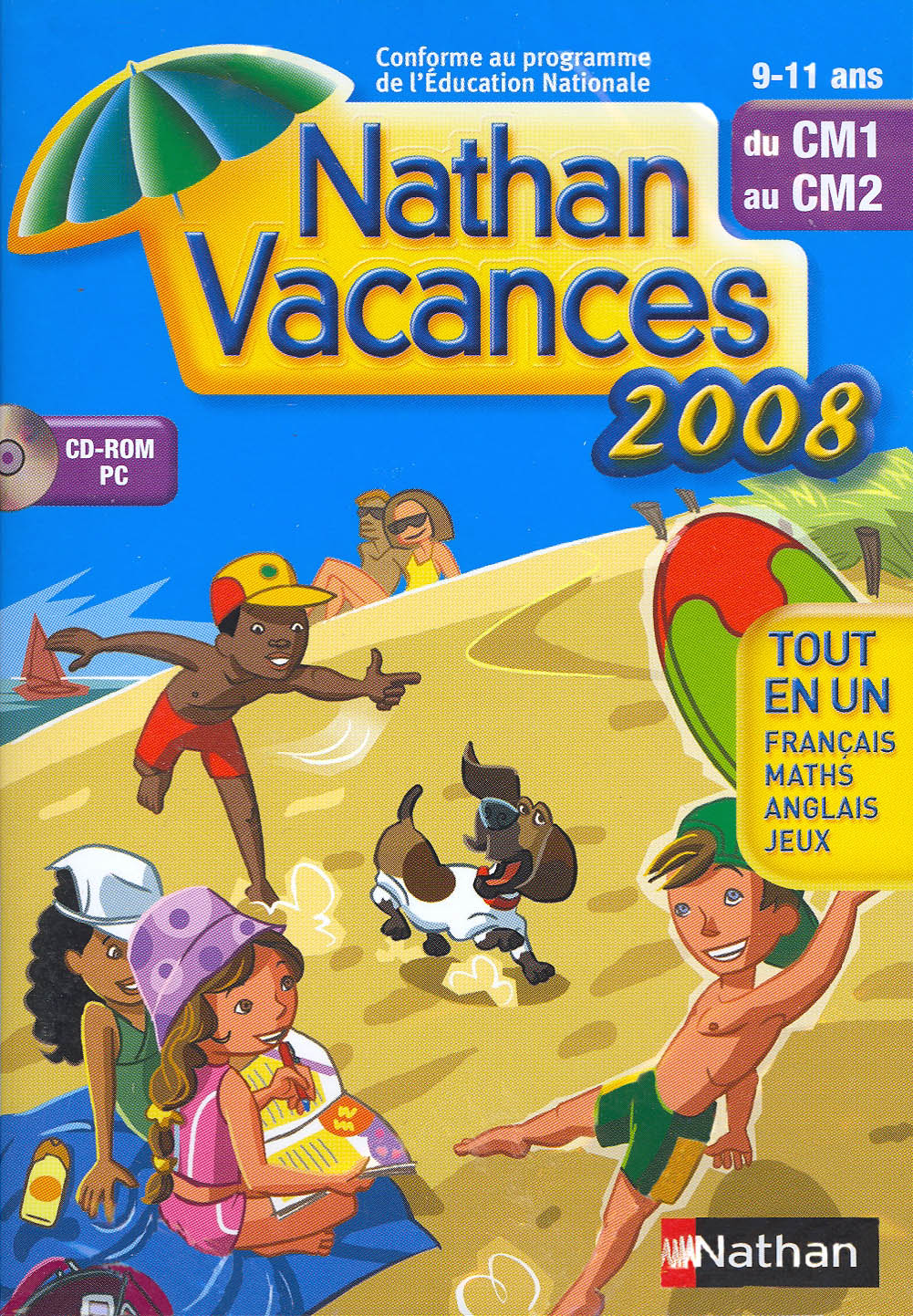 Nathan vacances 2008 CM1 au CM2 - PC