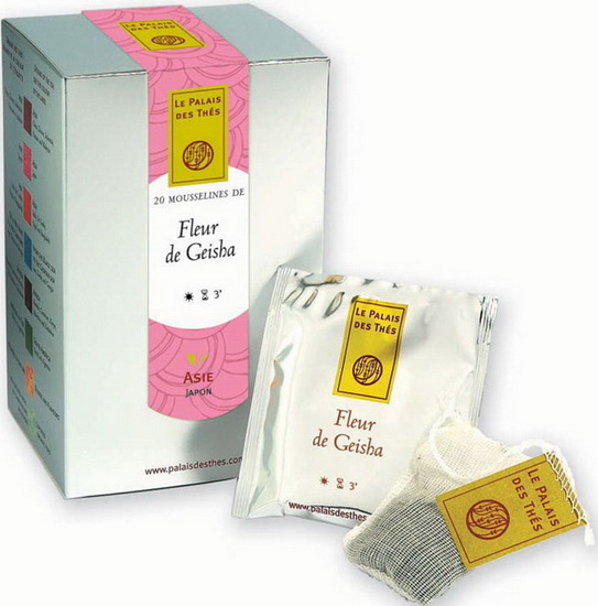 Boîte 20 mousselines thé Fleur de Geisha - 