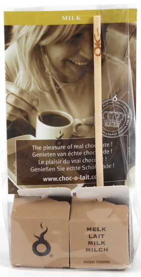 Ens 2 cubes chocolat chaud Lait - XII