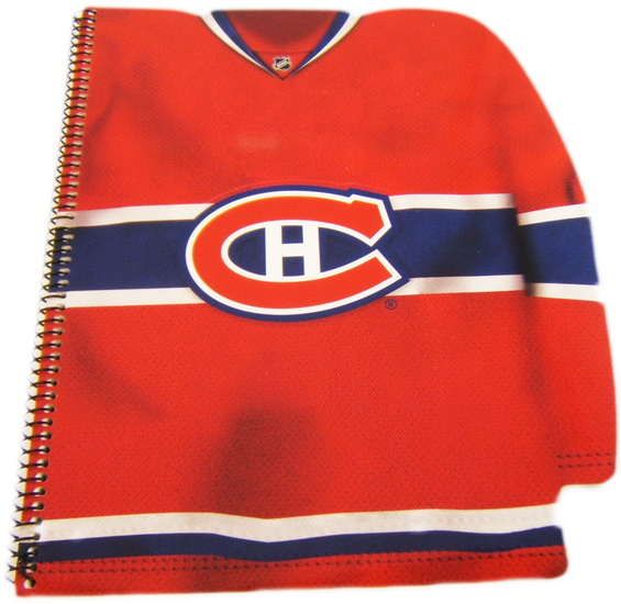 Cahier de notes Chandail hockey - I