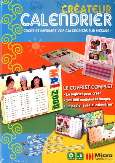 Calendrier créateur - PC
