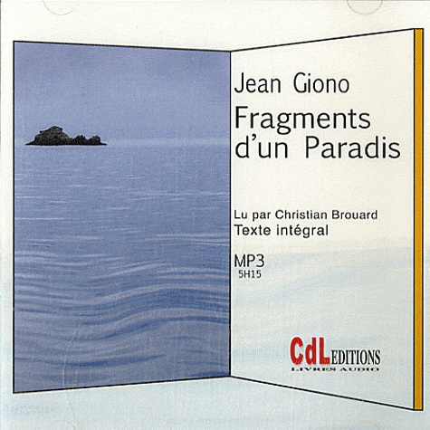 Fragment d'un paradis - GIONO JEAN
