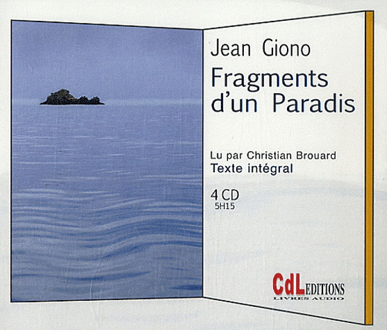 Fragment d'un paradis (5CD) - GIONO JEAN