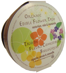 Trio bio. fleurs comestibles - VI